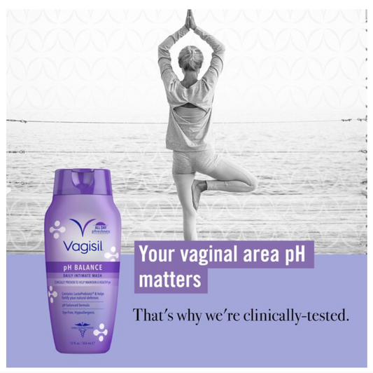 Vagisil Daily Intimate Wash, 12 OZ, pH Balance