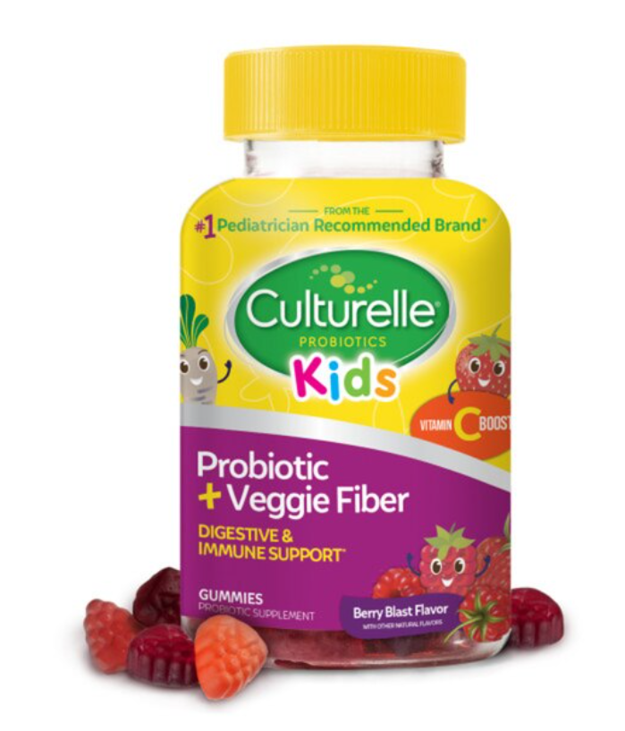 Culturelle Kids Daily Probiotic + Prebiotic Gummies