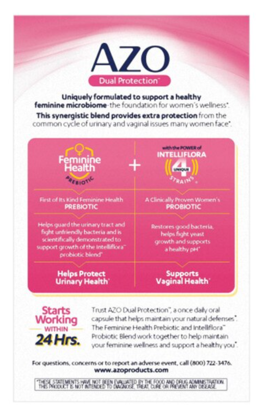 Azo Dual Protection Urinary & Vaginal Support