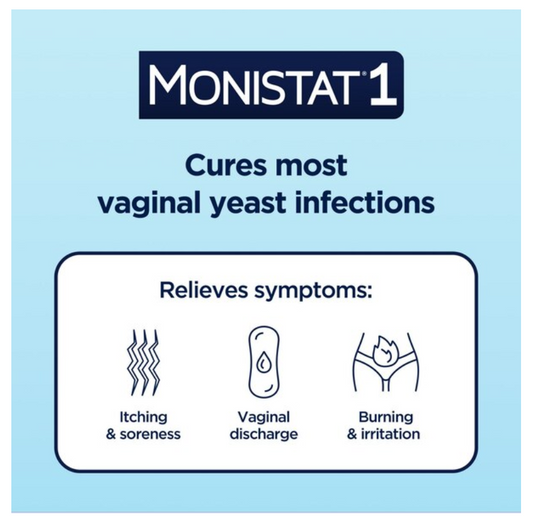 Monistat 1-Day Yeast Infection Ovule Insert Treatment