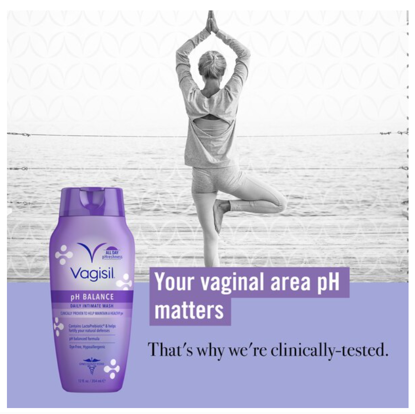 Vagisil Daily Intimate Wash, 12 OZ, pH Balance