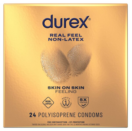 Durex Avanti Bare Real Feel Lubricated Non-Latex Condoms