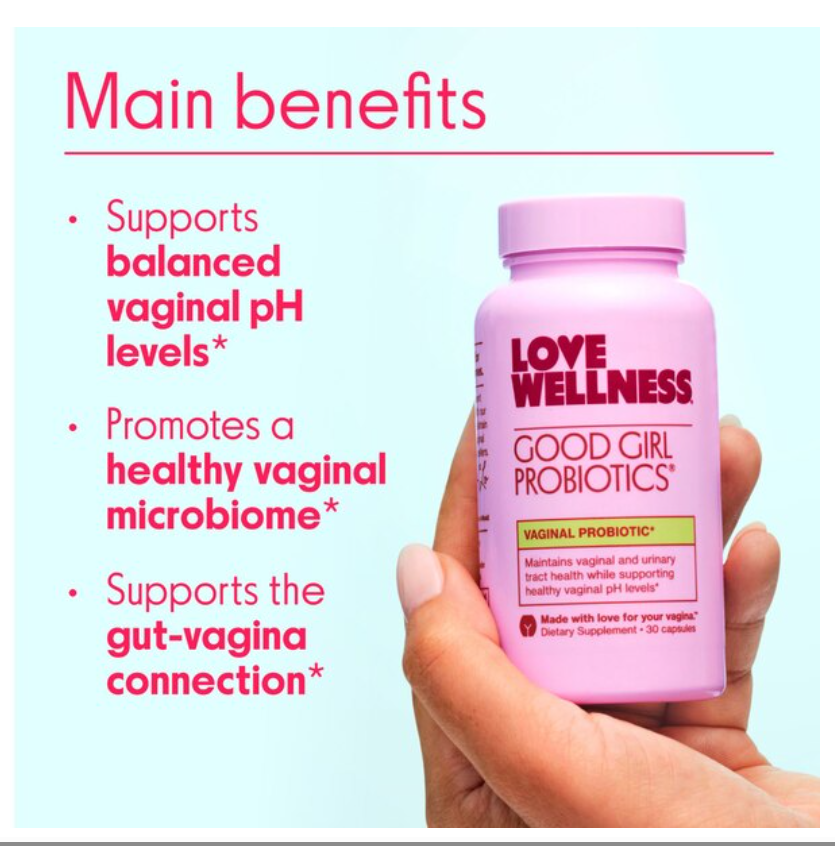 Love Wellness, Good Girl Vaginal Probiotic