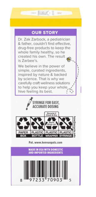 Zarbee's Baby Grape Cough Syrup