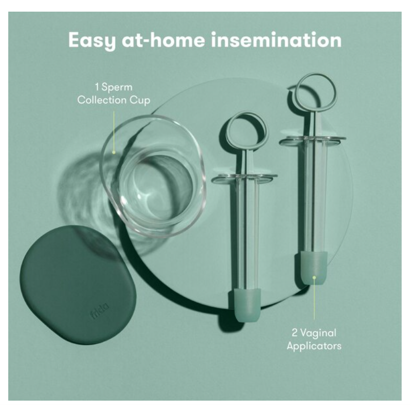 Frida Fertility At-Home Insemination Set - 2 Applicators, 1 Collection Cup