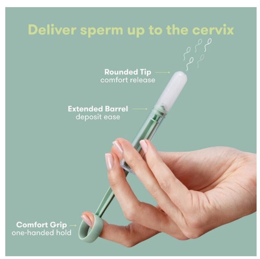 Frida Fertility At-Home Insemination Set - 2 Applicators, 1 Collection Cup