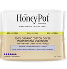 Organic Top Sheet Non Herbal Pad, Super, 16 Count. Honey Pot